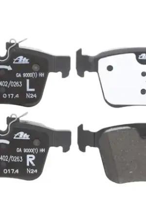 Price Drop ATE Ceramic LR160436, LD7326 Brake Pad Set; Rear - Land Rover