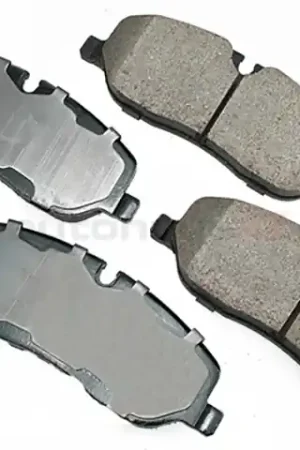 Akebono Euro LR019618, EUR1098 Brake Pad Set; Front - Land Rover Limited Time
