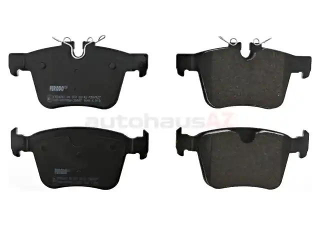 Original Ferodo LR110327, FDB4927 Brake Pad Set; Rear - Land Rover