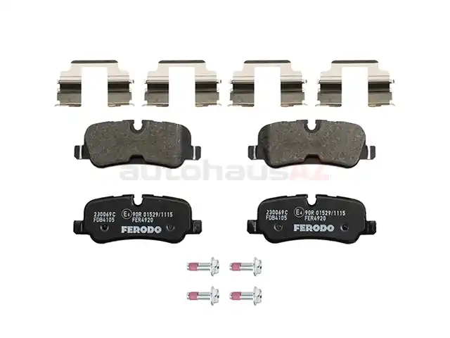 Next Day Delivery Ferodo LR015519, FDB4105 Brake Pad Set; Rear - Land Rover