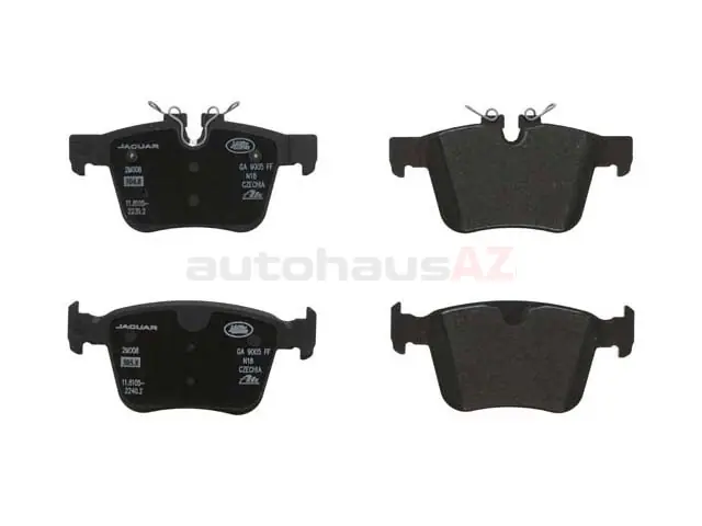 Money Back Guarantee Genuine Land Rover LR160459 Brake Pad Set; Rear - Land Rover