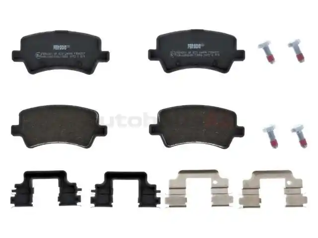 Ferodo LR043714, FDB4237 Brake Pad Set; Rear - Land Rover Must Have