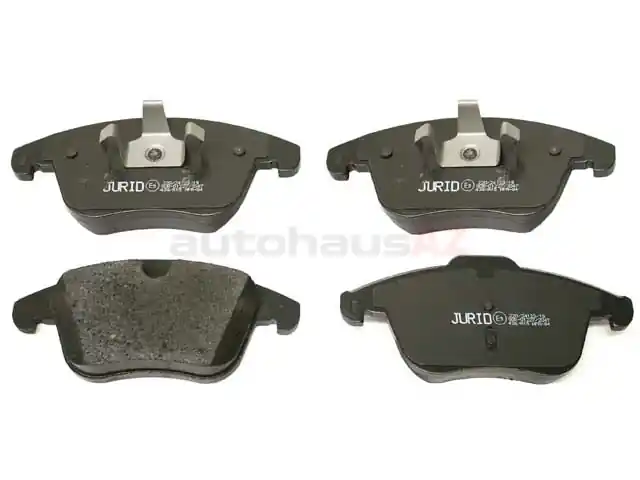 Authentic Jurid LR134692, 573201J Brake Pad Set; Front - Land Rover
