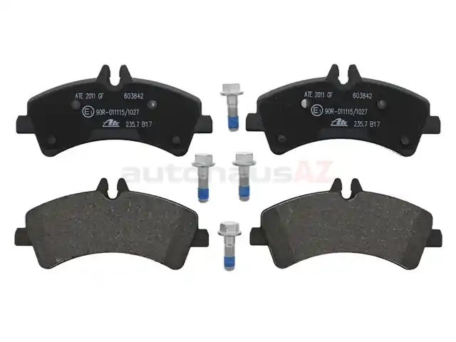 ATE 0064204520, 603842 Brake Pad Set; Rear - Mercedes Modern