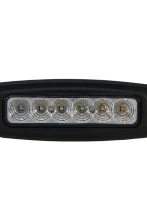 New Release 7.5 inch Oval Flush Mount Mini LED Flood Beam Auxiliary Light 10-30VDC