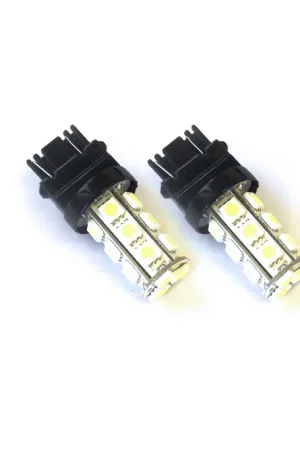Reduced Price 3157 5050 LED 18 Chip Bulbs (White) (Pair)
