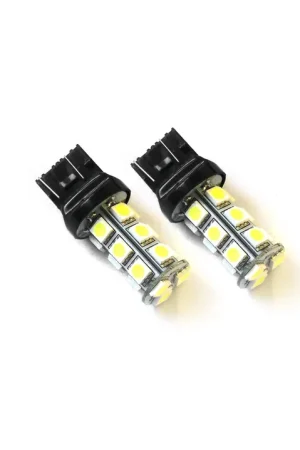 Deal 7443 5050 LED 18 Chip Bulbs (White) (Pair)