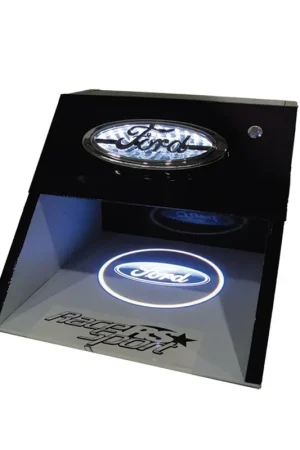 RS-GS-DISPLAY - 3D Logo Badge & Ghost Shadow Countertop Display Shop Now