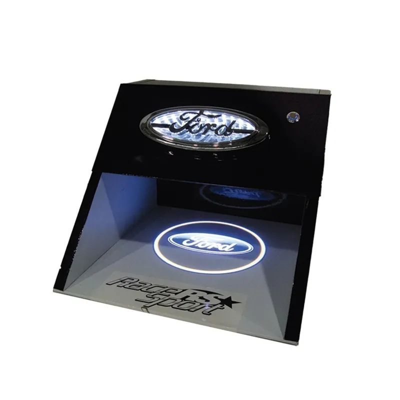 RS-GS-DISPLAY - 3D Logo Badge & Ghost Shadow Countertop Display Shop Now