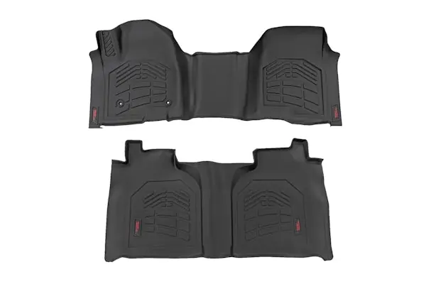 Hassle-Free Returns Rough Country SM21613 Sure-Fit Floor Mats