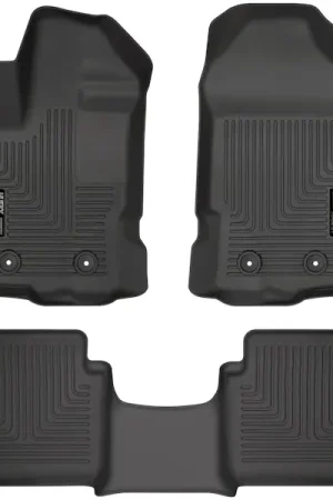 Secure Checkout Husky Liners 93801 Weatherbeater - Front & 2nd Seat Floor Liners