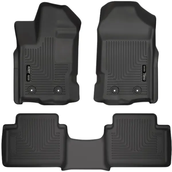 Secure Checkout Husky Liners 93801 Weatherbeater - Front & 2nd Seat Floor Liners