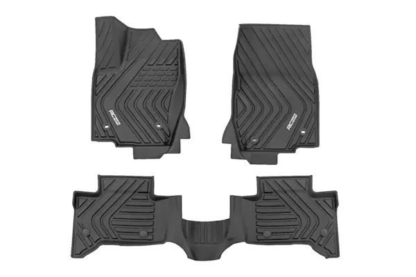 Rough Country FF-71618 Flex-Fit Floor Mats Weekend Sale