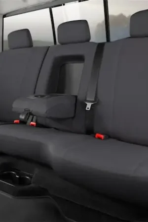 Fia DT72-80 BLACK Dura-Tech Pro Rear Split Seat Cover Holiday Sale
