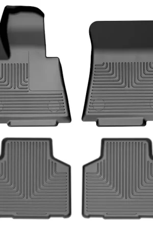 Husky Liners 96161 Weatherbeater - Front & 2nd Seat Floor Liners Fan Favorite