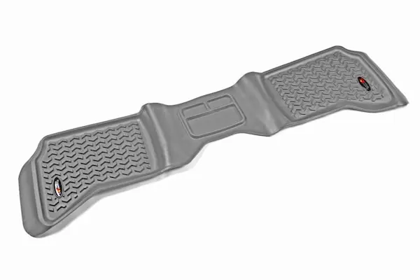 Today Only Rugged Ridge 84953.10 Rear Floor Liners, Gray