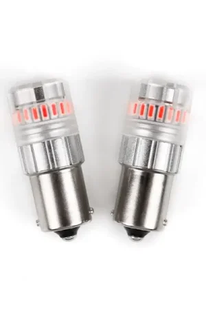 Top Rated ARC Lighting 3116R Eco series 1156 LED Bulbs Red (2 EA)