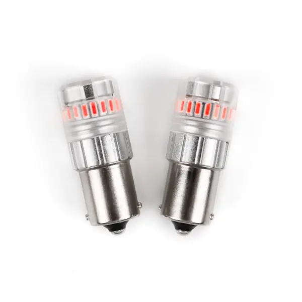 Top Rated ARC Lighting 3116R Eco series 1156 LED Bulbs Red (2 EA)