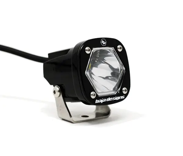 Baja Designs 380001 S1 Black LED Auxiliary Light Pod Special Offer