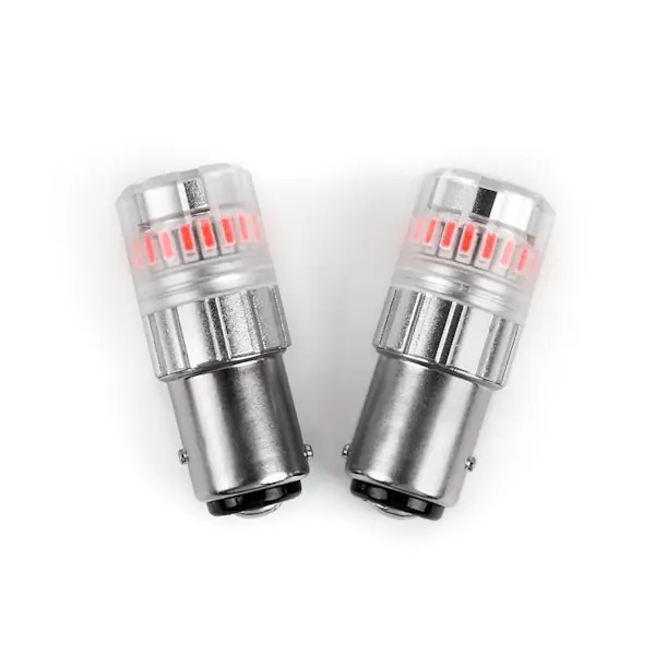 Bulk Order ARC Lighting 3117R Eco series 1157 LED Light Bulbs Red (2 EA)