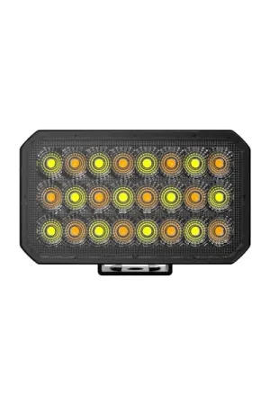 Viral ARC Lighting BB44042 Work Pod Task, 3" x 4" Rectangular Flood Light, Dual Color White/Amber, Pedestal