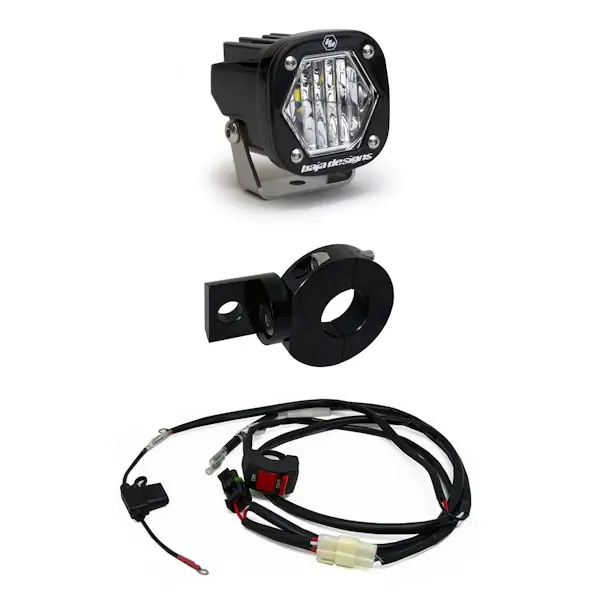 Luxury Baja Designs 387002 Moto Electric Start Pit Bike S1 Auxiliary Light Kit