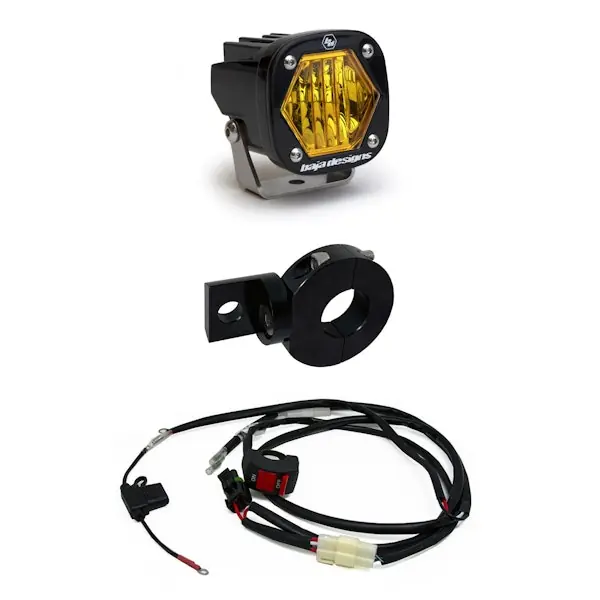 Baja Designs 387003 Moto Electric Start Pit Bike S1 Auxiliary Light Kit Super Sale