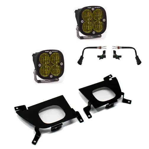 While Supplies Last Baja Designs 447529 Squadron SAE Fog Pocket Light Kit