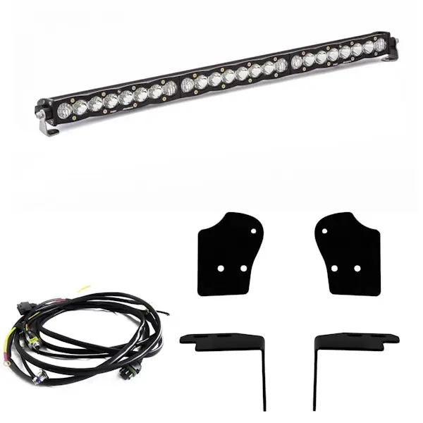 Free Delivery Baja Designs 447561 S8 30 Inch Grille Upper Light Bar Kit