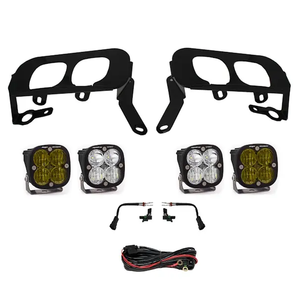 Trusted Brand Baja Designs 447531 Squadron Sport/SAE Dual Fog Pocket Light Kit
