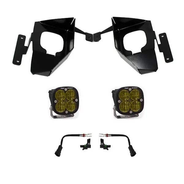 Deal Baja Designs 447535 Squadron SAE Fog Pocket Light Kit