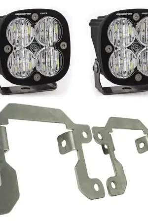 Trusted Brand Baja Designs 447608 Ford Squadron Pro Fog Pocket Light Kit