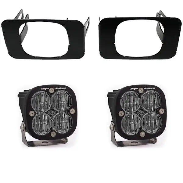 Worldwide Shipping Baja Designs 447618 Squadron SAE Fog Pocket Light Kit