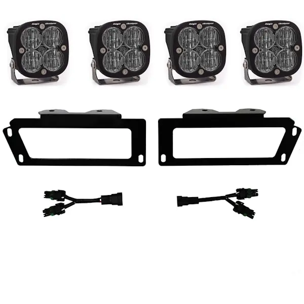 Baja Designs 447619 Squadron SAE Fog Pocket Light Kit Money Back Guarantee