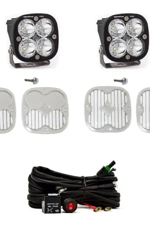 Worldwide Shipping Baja Designs 447754 Ford Squadron Pro A-Pillar Light Kit