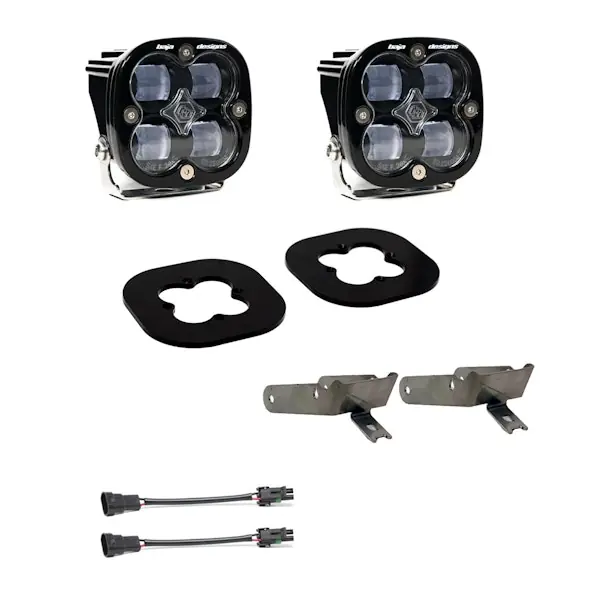 Baja Designs 447730 Squadron SAE Fog Pocket Light Kit Fan Favorite