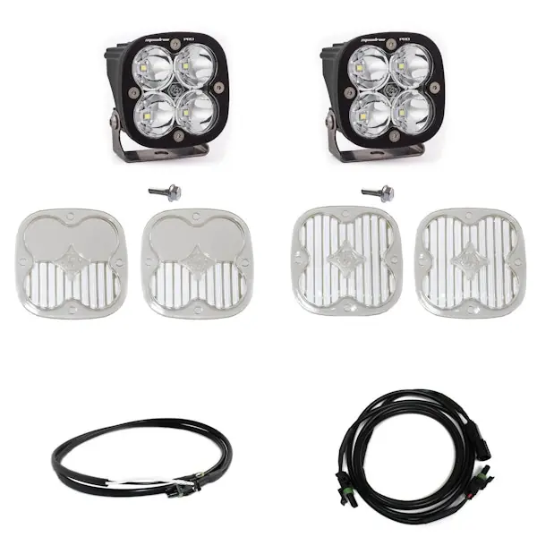 One Day Deal Baja Designs 447754UP Ford Squadron Pro A-Pillar Light Kit