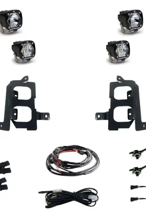Warranty Included Baja Designs 447855 S1 Dual Fog Pocket Light Kit