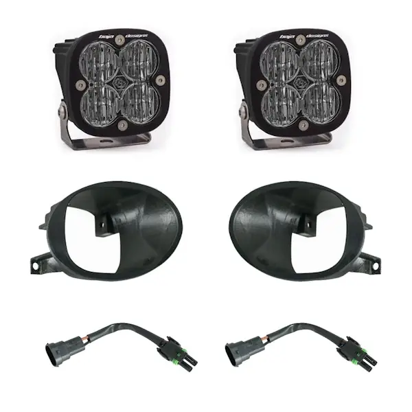 Next Day Delivery Baja Designs 447863 Squadron SAE Fog Pocket Light Kit