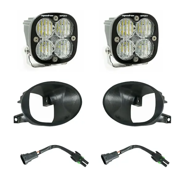 Must Have Baja Designs 447865 Squadron Sport Fog Pocket Light Kit