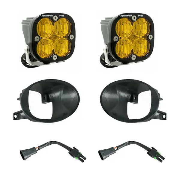 Baja Designs 447874 Squadron Pro Fog Pocket Light Kit Fresh Stock