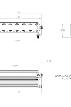 Affordable Baja Designs 451001 OnX6+ Straight LED Light Bar