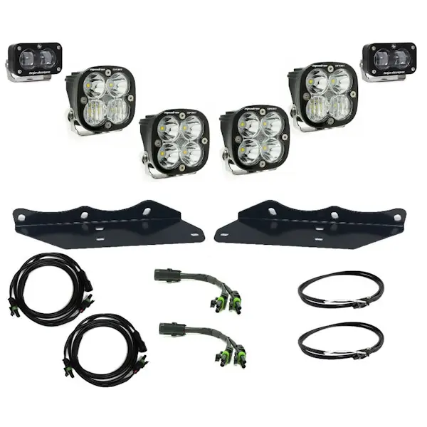 Clearance Baja Designs 448172 Ford Raptor Squadron/S2 SAE “Sportsman” Fog Pocket Light Kit