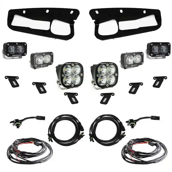 Baja Designs 448174 Ford S2 SAE “Sportsmen” Fog Pocket Light Kit Reduced Price