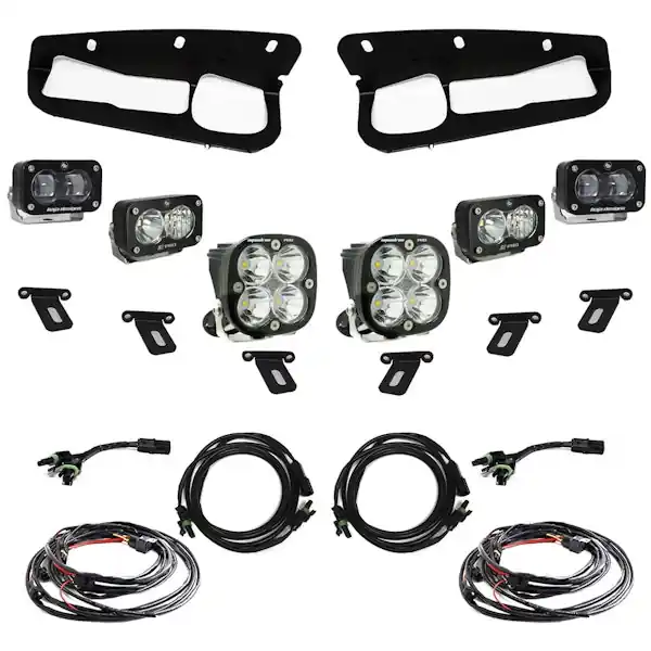 Baja Designs 448175 Ford Bronco S2 SAE “Pro” Fog Pocket Light Kit Brand New