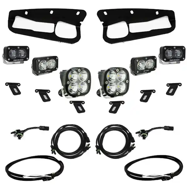 Price Drop Baja Designs 448175UP Ford Bronco S2 SAE “Pro” Fog Pocket Light Kit