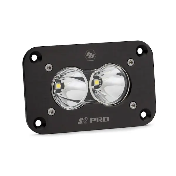 Save Now Baja Designs 481001 S2 Pro Black Flush Mount LED Auxiliary Light Pod