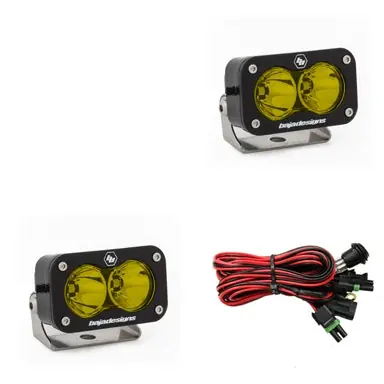 Baja Designs 487816 S2 Pro Black LED Auxiliary Light Pod Pair Exclusive Offer