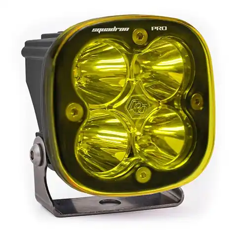 Today Only Baja Designs 490011 Squadron Pro Black LED Auxiliary Light Pod
