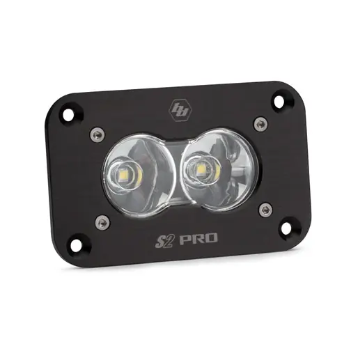 Baja Designs 481006 S2 Pro Black Flush Mount LED Auxiliary Light Pod Seasonal Sale